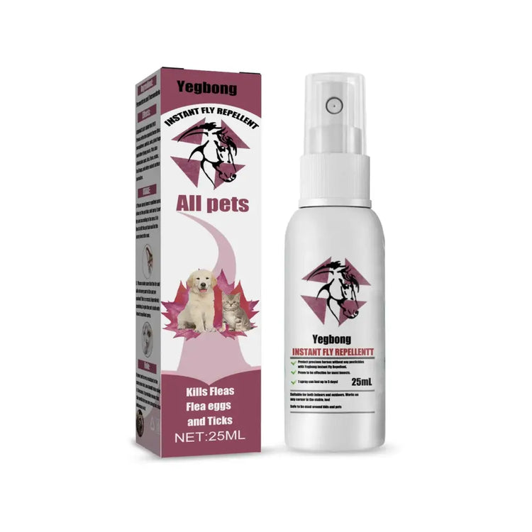 Pet Flea & Tick Spray – Safe for Dogs Cats & Home - flea/tick control