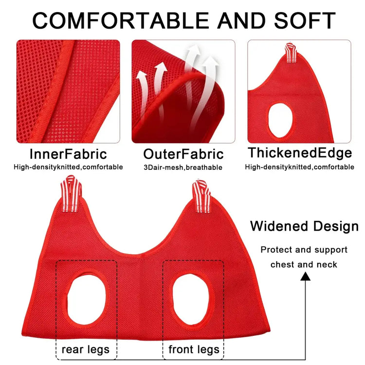 Pet Grooming Hammock for Cats & Dogs - pet grooming supply