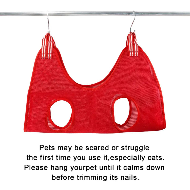 Pet Grooming Hammock for Cats & Dogs - pet grooming supply
