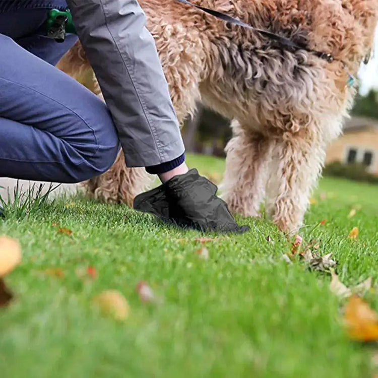 Pet Poop Bag Solid Color Printed Pet Garbage Bag Clean Poop Bag Dog Walking Portable Poop Bag For Dogs Litter