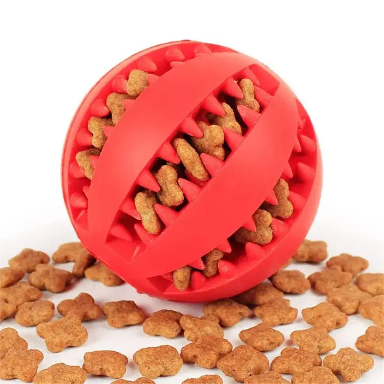 Pet Treat Dispensing Chew Ball - dog toys