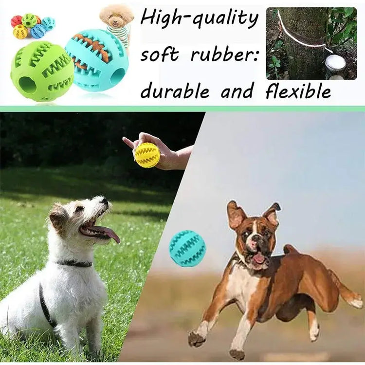 Pet Treat Dispensing Chew Ball - dog toys