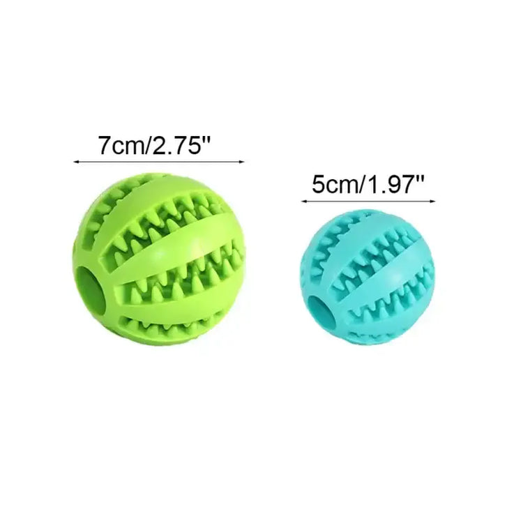 Pet Treat Dispensing Chew Ball - dog toys