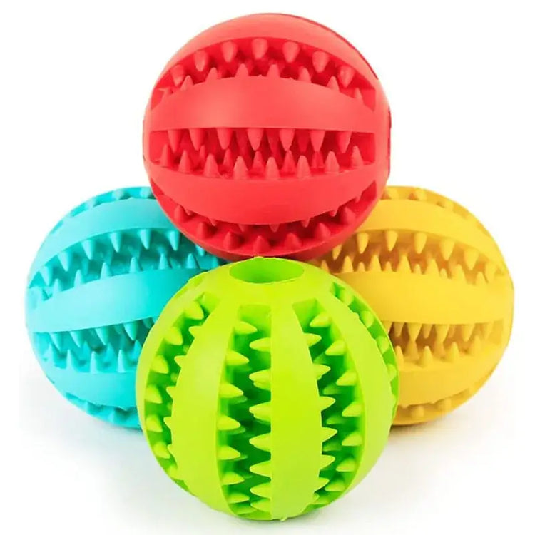 Pet Treat Dispensing Chew Ball - dog toys