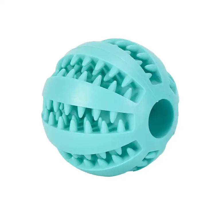 Pet Treat Dispensing Chew Ball - Light blue / 5CM - dog toys