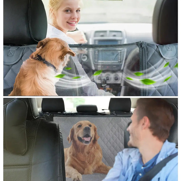 PETRAVEL Waterproof Dog Car Seat Hammock - pet car hammock