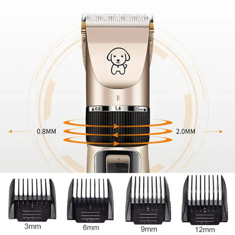 PetsFader Dog Hair Clippers Grooming Kit - pet grooming supply