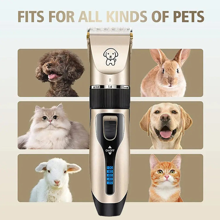 PetsFader Dog Hair Clippers Grooming Kit - pet grooming supply