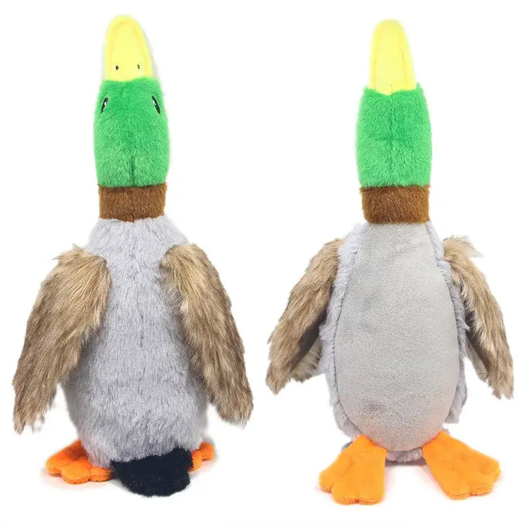 Plush Squeaky Duck Toy for Dogs - Duck - dog toys