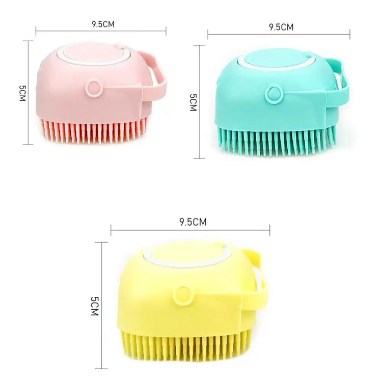 Silicone Pet Bath & Shampoo Brush – 80ml - pet brush