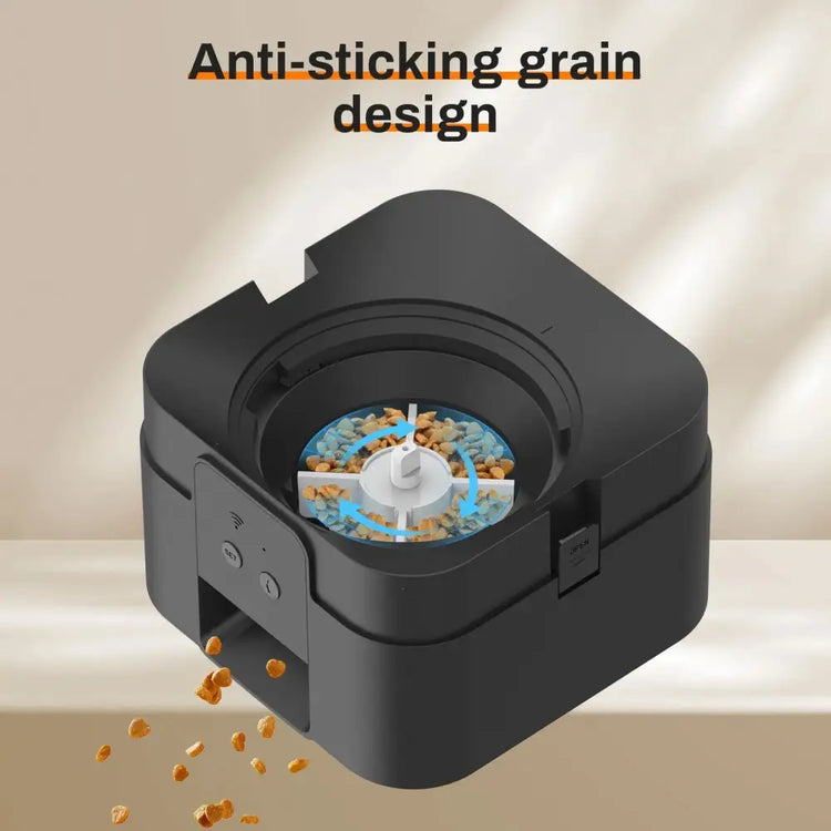 Smart Automatic Pet Feeder with Timer & Bowl - cat feeder