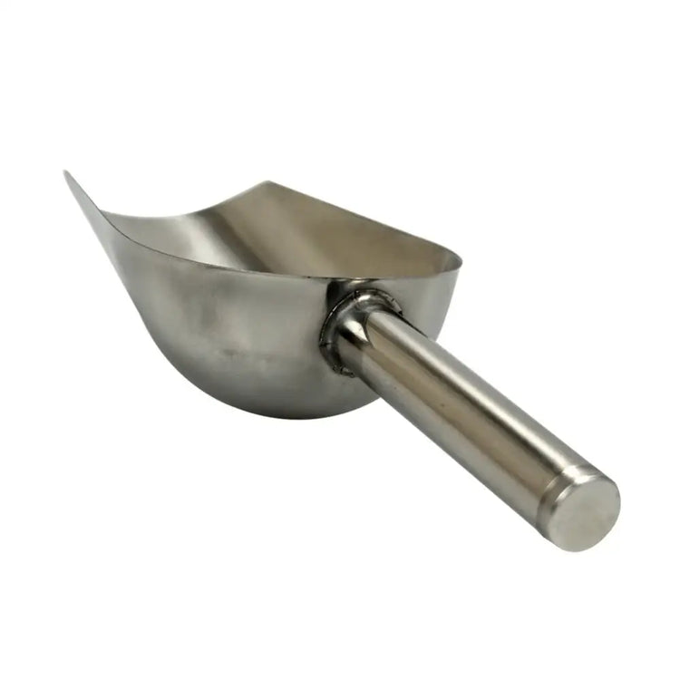 Stainless Steel Pet Food Scoop – 23.5×8×5 cm - steel - food scoop