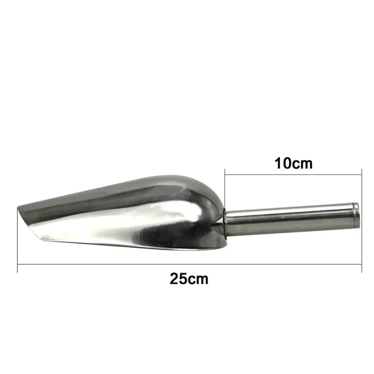 Stainless Steel Pet Food Scoop – 23.5×8×5 cm - steel - food scoop