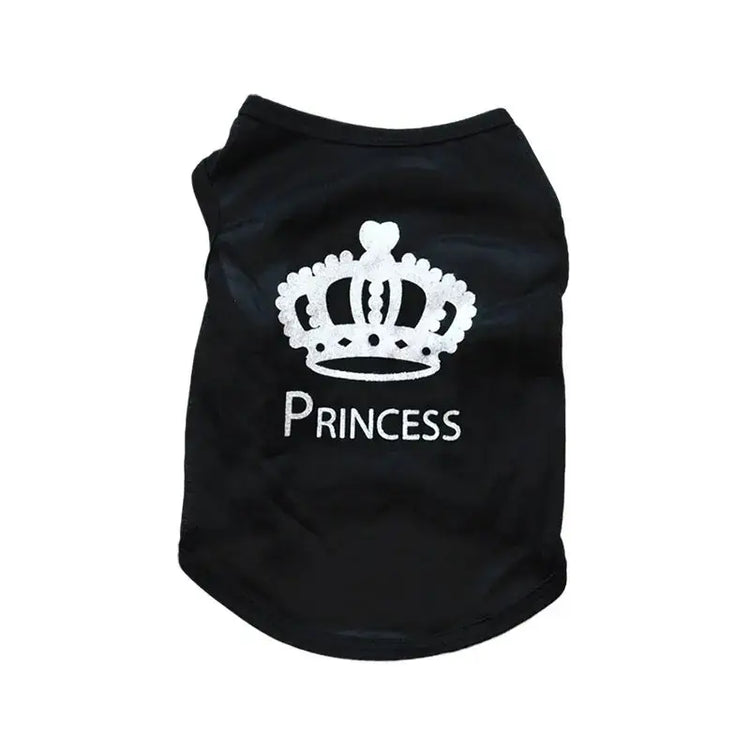 Summer Security Vest Shirt for Small Pets - Black Crown / XS-suit 0.6-1.2kg / CHINA - dog clothing