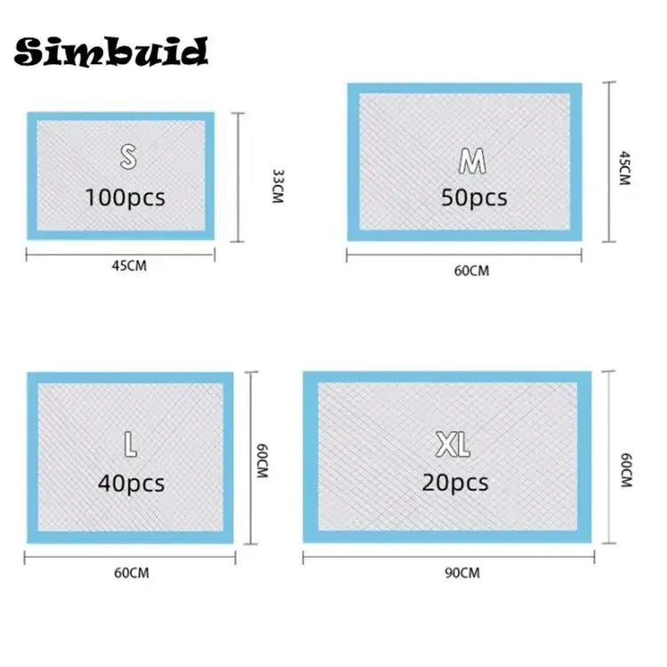 Super Absorbent Disposable Pet Pee Pads - pet pee pads
