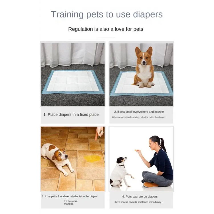 Super Absorbent Disposable Pet Pee Pads - pet pee pads