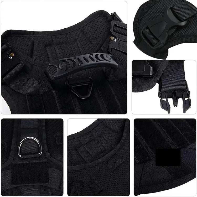 Tactical Dog Harness & Leash Set - dog harness