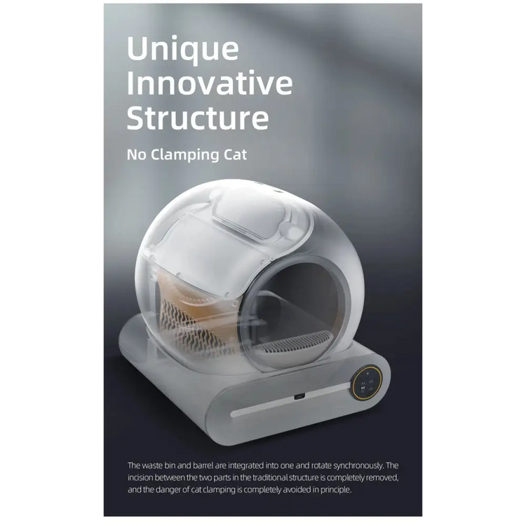 Tonepie 65L Smart Self-Cleaning Cat Litter Box - XS / APP control - cat litter box