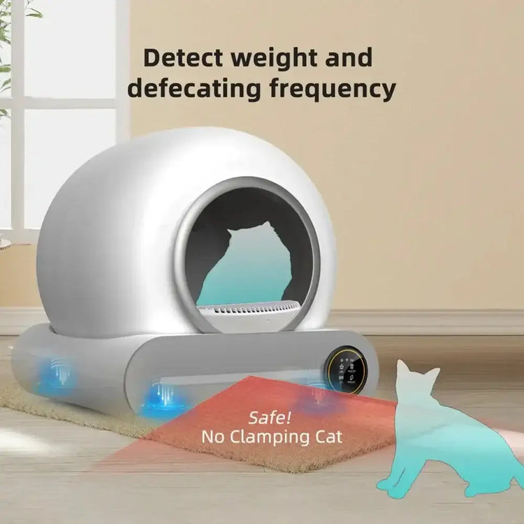 Tonepie 65L Smart Self-Cleaning Cat Litter Box - XS / APP control - cat litter box