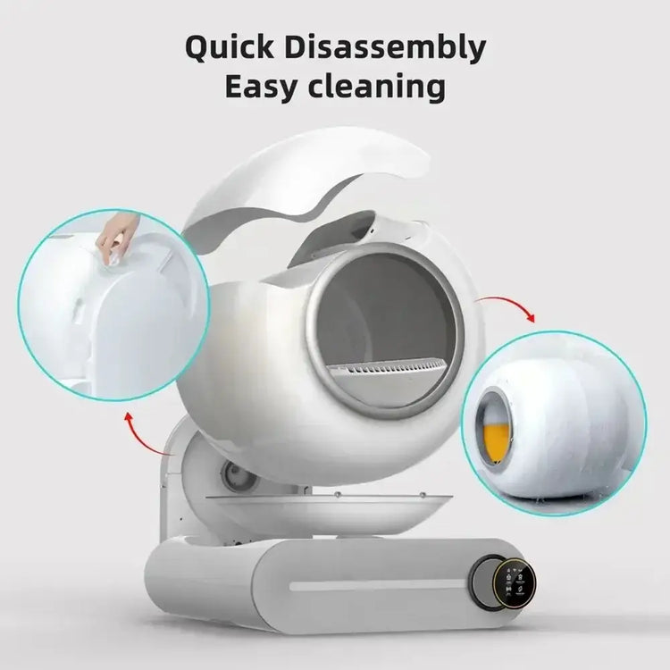 Tonepie 65L Smart Self-Cleaning Cat Litter Box - XS / APP control - cat litter box