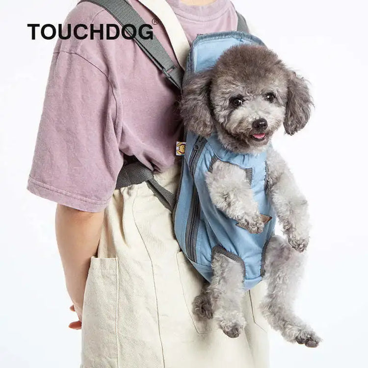 Touchdog ’Wiggle-Sack’ Front Dog Carrier Backpack - pet carrier