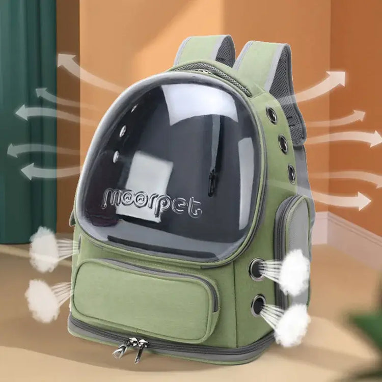 Transparent Cat Travel Backpack Carrieries - cat carrier