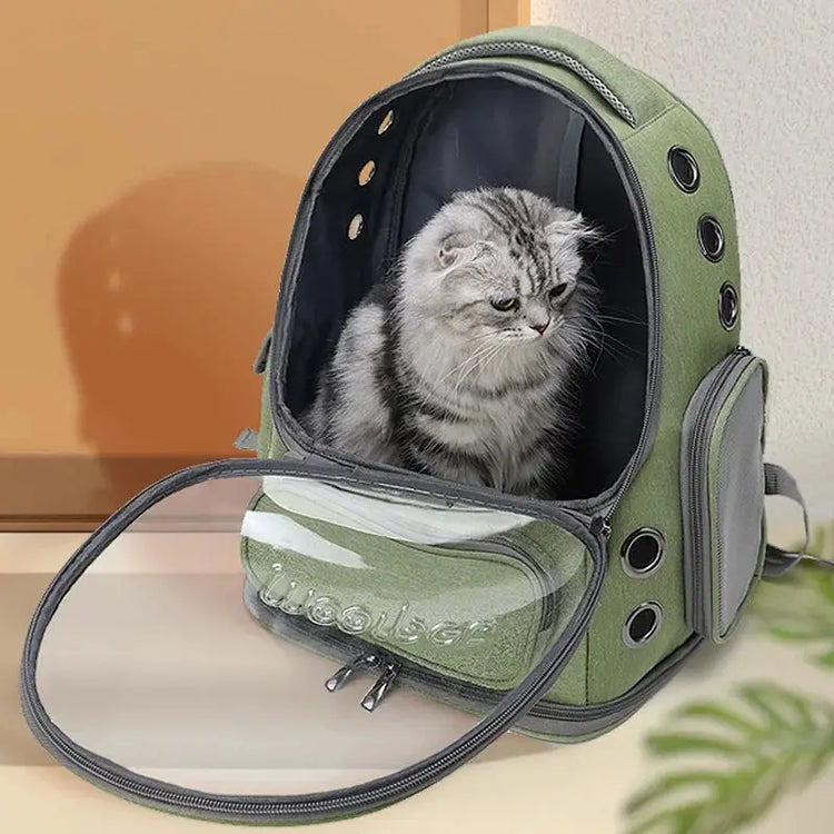 Transparent Cat Travel Backpack Carrieries - cat carrier