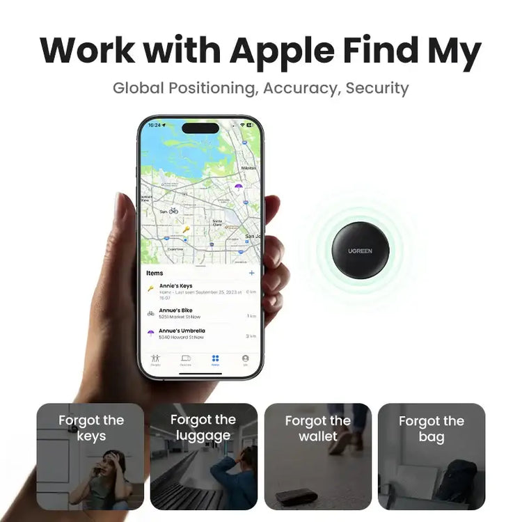 UGREEN SmartTrack Link – Apple Find My GPS Tag - pet security