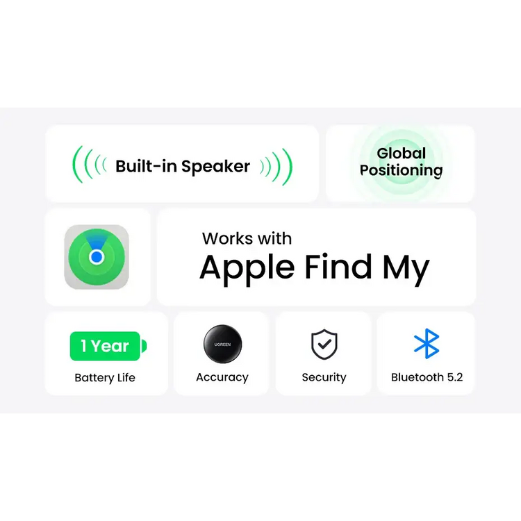 UGREEN SmartTrack Link – Apple Find My GPS Tag - pet security