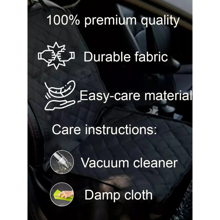 Waterproof Dog Car Seat Cover – Front Seat Protector - car seat cover