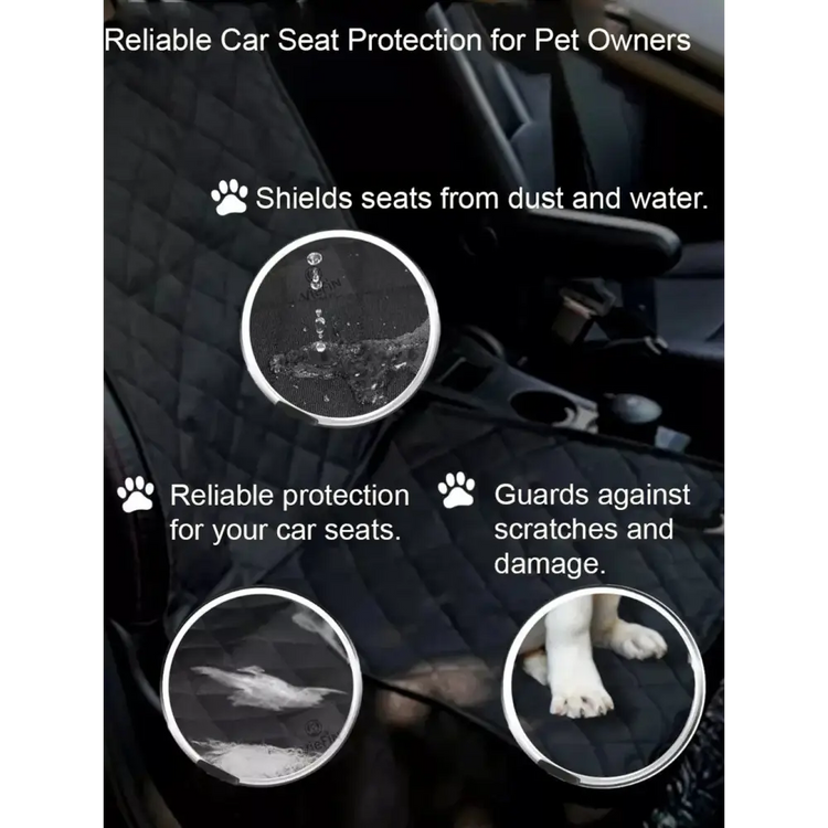Waterproof Dog Car Seat Cover – Front Seat Protector - car seat cover