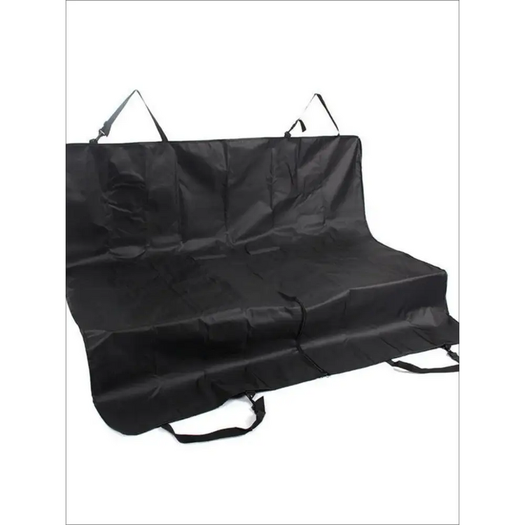 Waterproof Dog Car Seat Hammock – Heavy Duty & Foldable - 55.12 x 53.15inches / Black - car seat cover