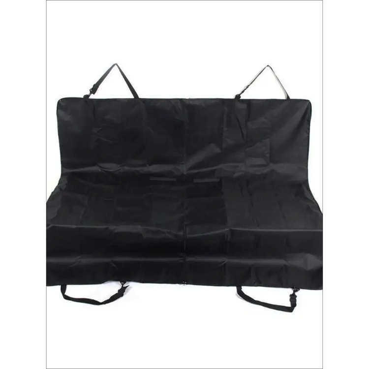 Waterproof Dog Car Seat Hammock – Heavy Duty & Foldable - 55.12 x 53.15inches / Black - car seat cover