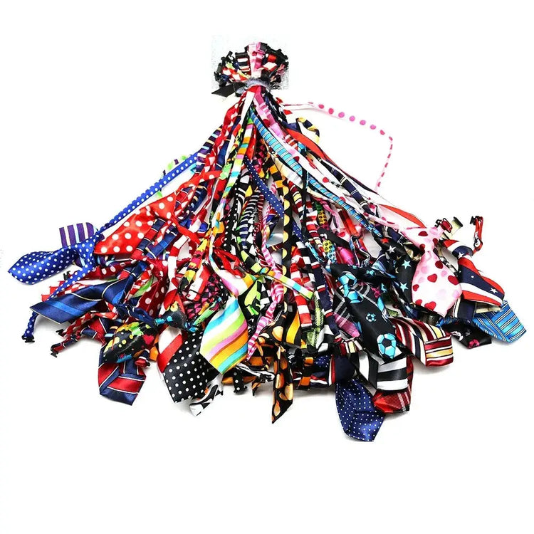 Wholesale Adjustable Pet Bow Ties (30/50/100PCS) - pet apparel