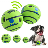 Wobble Wag Giggle Ball Dog Toy – Makes Fun Sounds When Rolled or Shaken - dog toys