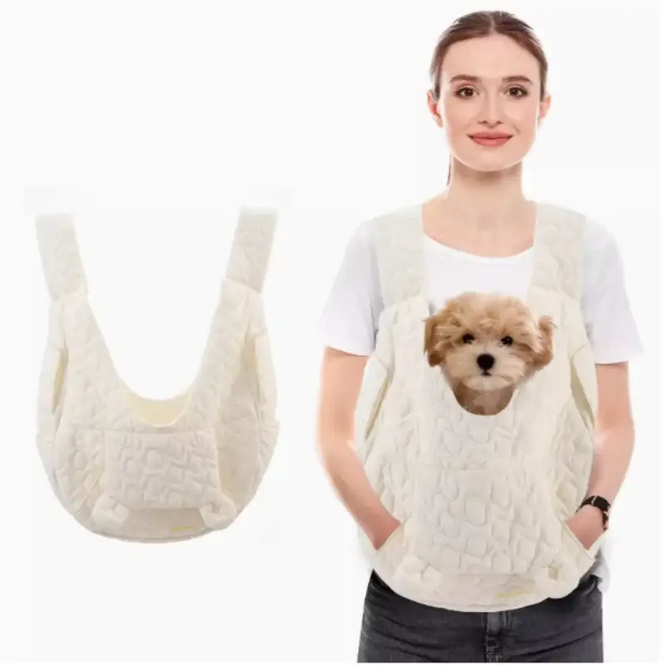 XL Pet Carrier Chest Backpack – Waterproof & Windproof - M / white - pet carrier