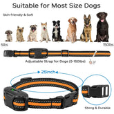 3300Ft Electric Dog Training Collar Remote Control Waterproof Pet BehaviorFor 5-120lbs Puppy With Shock Vibration