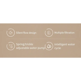 3L Automatic Cat Water Fountain with Filter - cat water fountain