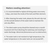 3L Automatic Cat Water Fountain with Filter – USB Quiet Electric Dispenser - cat water fountain