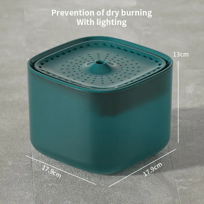 3L Automatic Cat Water Fountain with Filter – USB Quiet Electric Dispenser - Green Upgrade / USB / 3L - cat water