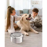 3L Stainless Steel No-Spill Water Bowl - pet bowls