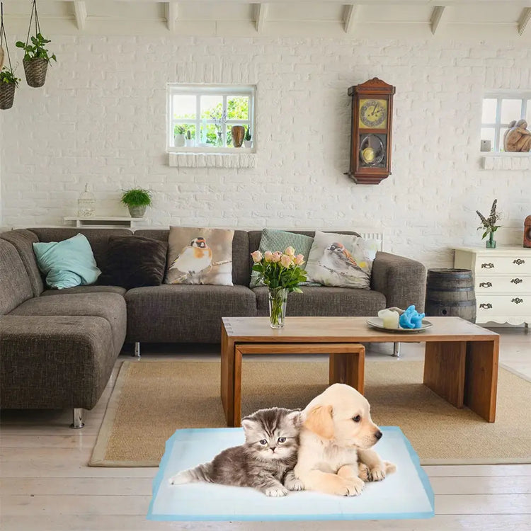 40 Pcs Pet Pee Pad Extra Large Professional Dog Pee Pad Urinal Pad Disposable Pet Cushion Training Mat Litter Solution
