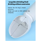 550ml Foldable Pet Water Bottle – Leakproof Travel Dispenser - Light Grey - pet water bowl