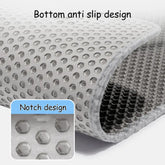 60x90cm Waterproof Double-Layer Cat Litter Mat – Non-Slip Washable Pet Toilet Mat - cat litter mat