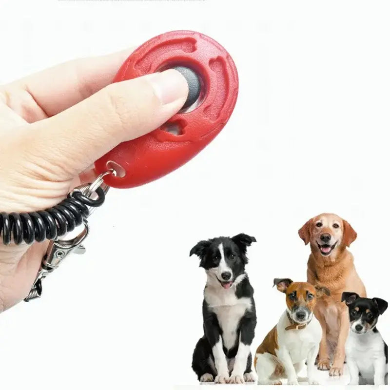 Dog Training Clicker Pet Cat Dog Click Trainer Various Style Aid Adjustable WristStrap Sound Key Chain Dog Repeller Pet