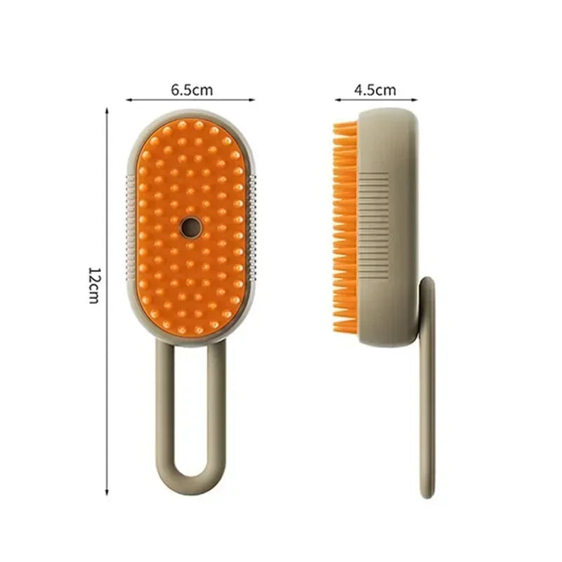 Steamy 3-in-1 Pet Grooming Brush