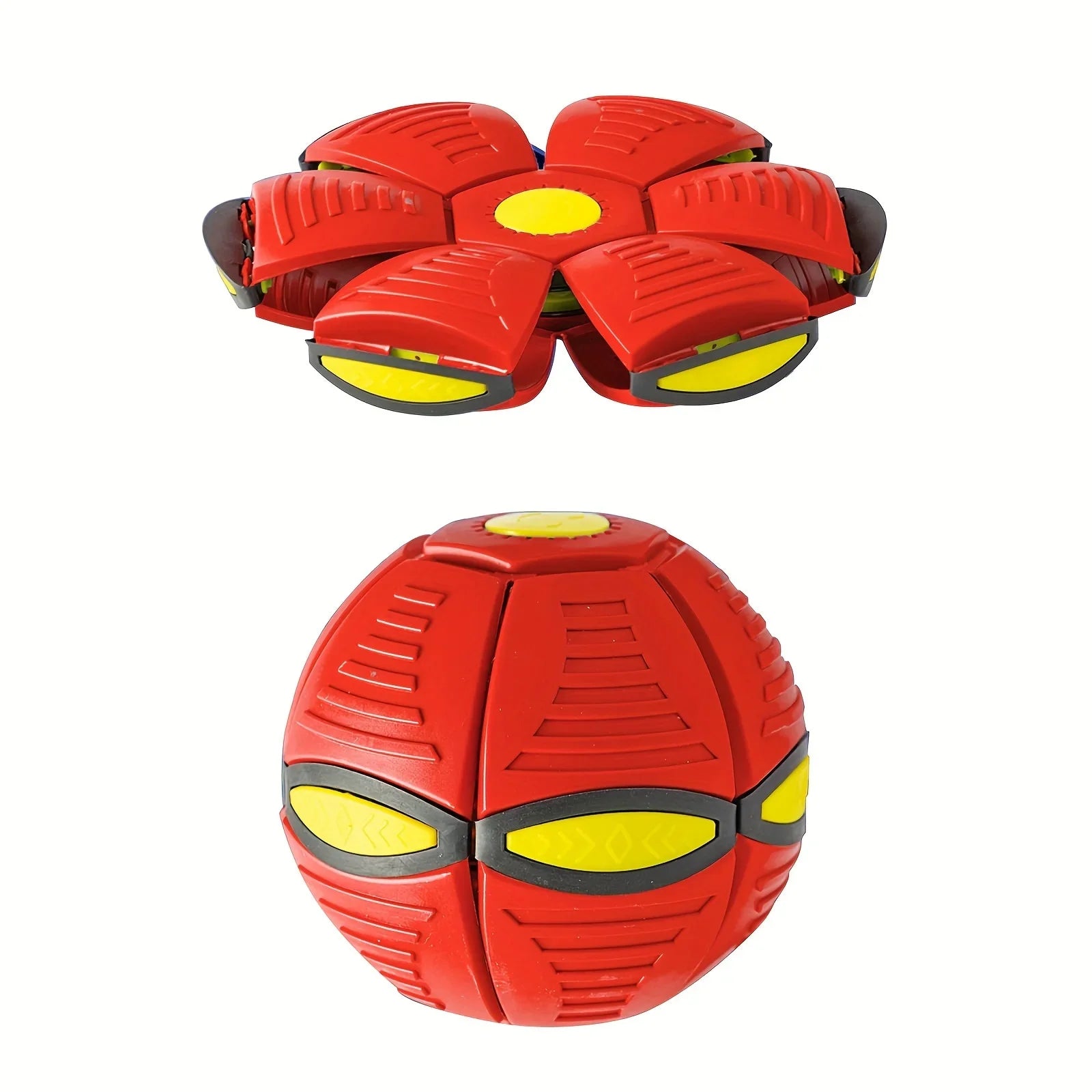 Flying Saucer Bouncing Ball Dog Toy