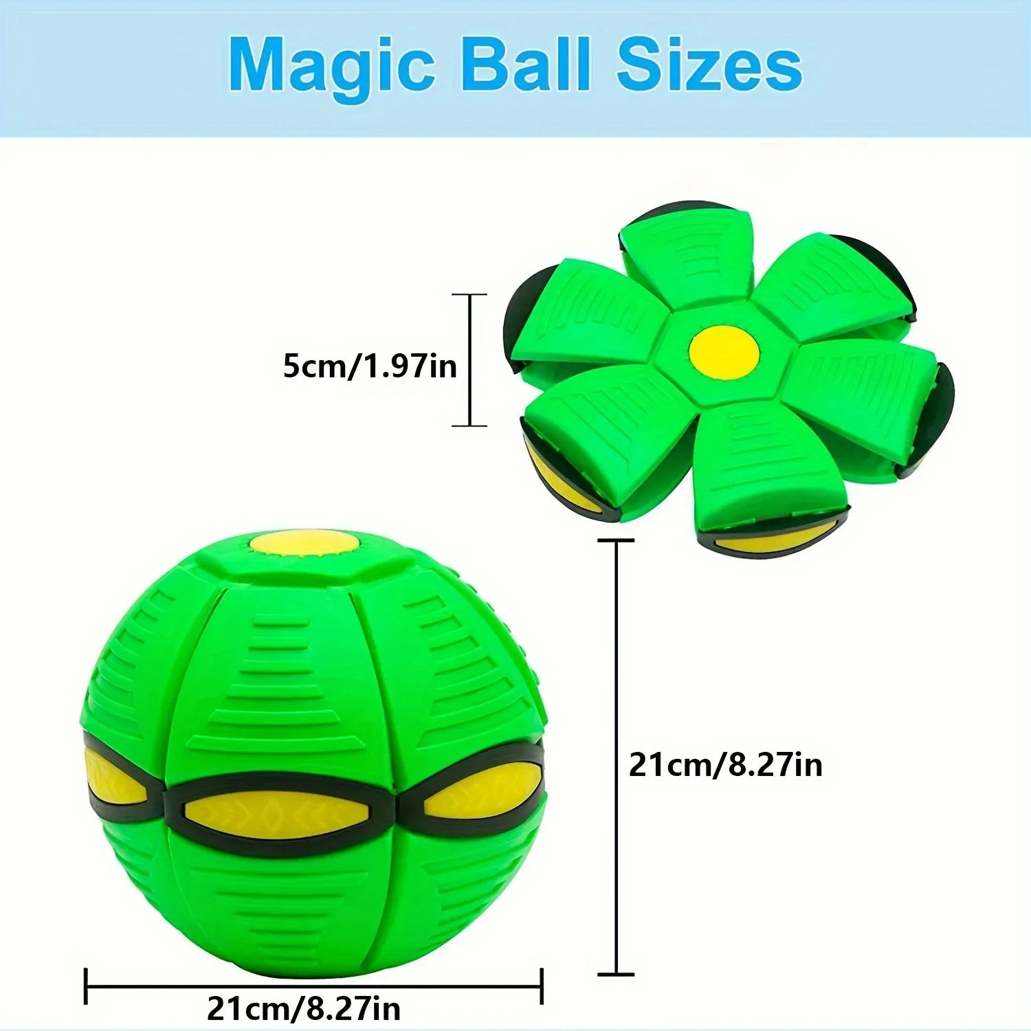 Flying Saucer Bouncing Ball Dog Toy