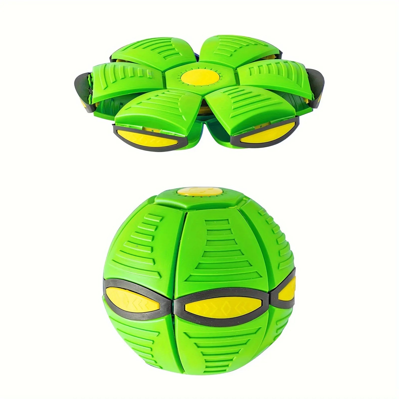 Flying Saucer Bouncing Ball Dog Toy