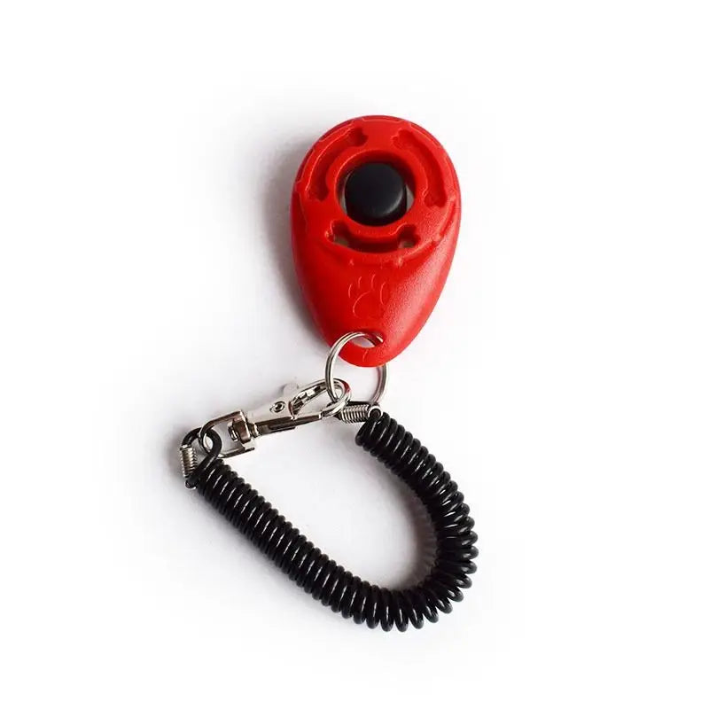 Dog Training Clicker Pet Cat Dog Click Trainer Various Style Aid Adjustable WristStrap Sound Key Chain Dog Repeller Pet
